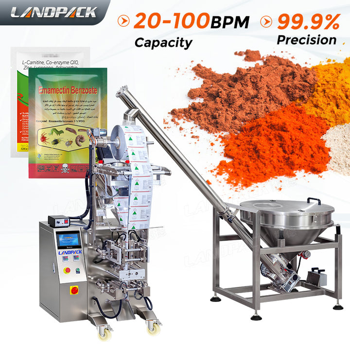 Automatic Four Side Sealing Packing Machine For Talcum Powder, Coffee Powder, Etc.