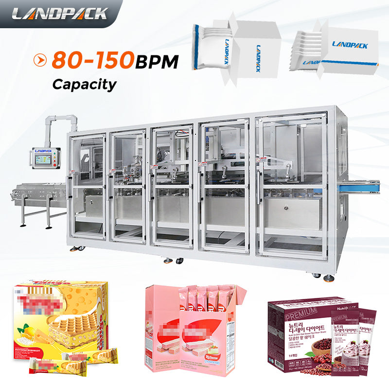 Automatic Horizontal End Load Cartoning Machine