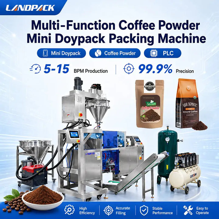 Automatic Coffee Powder Mini Doypack Filling and Sealing Packing Machine