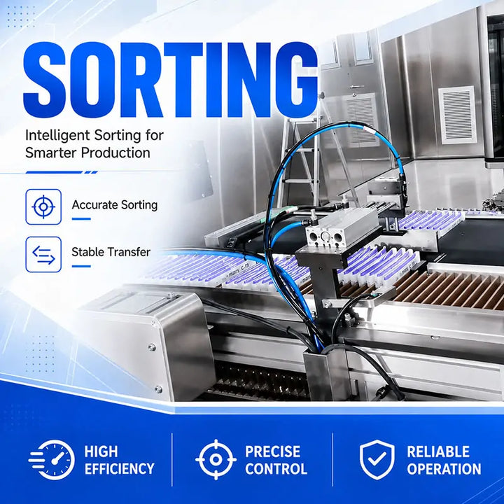 Automatic Multi-Track Stick Powder Packing, Cartoning, Case Packing, Shrink Wrapping and Palletizing Line