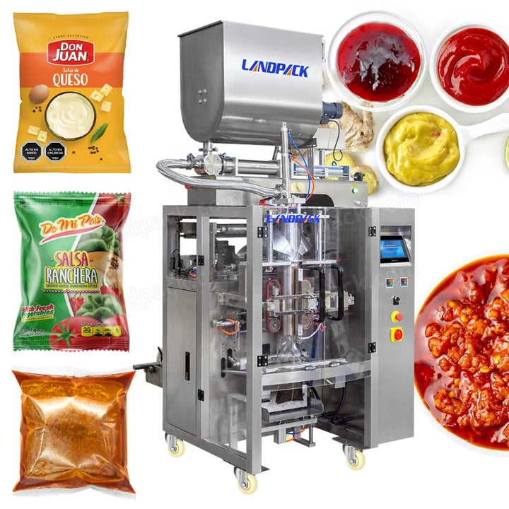 Automatic Garlic Sauce Bag Vertical Packing Machine