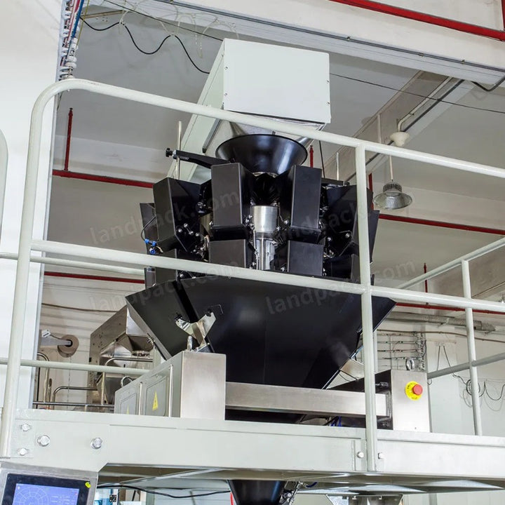 Automatic Granule Dry Fruit Nut Premade Stand Up Pouch Weighing Packing Machine