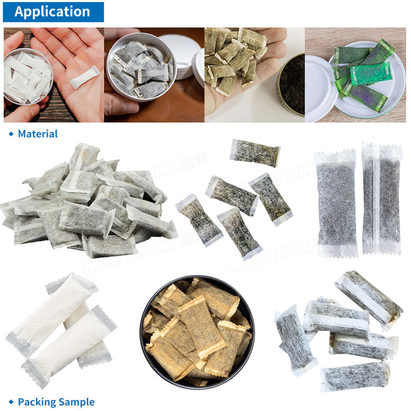 Multi Lane Snus Powder Stick Bag Filling Sealing Machine