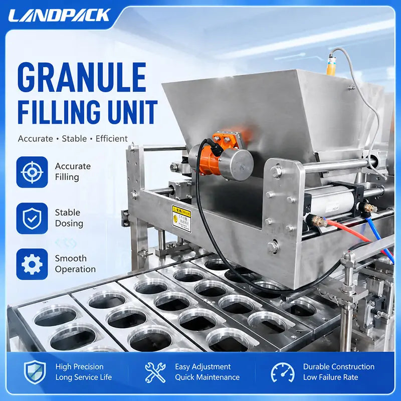 Automatic Ice Cube Cup Filling and Sealing Machine