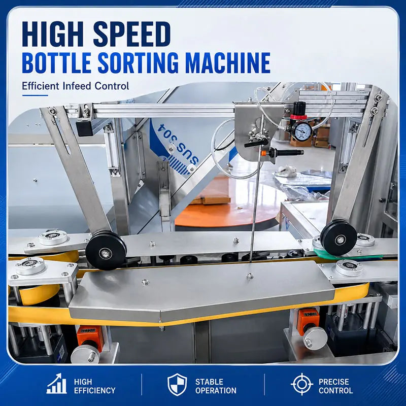 Automatic Granule Bottle Filling Line with Capping, Foil Sealing, Labeling, Checkweigher and Metal Detector
