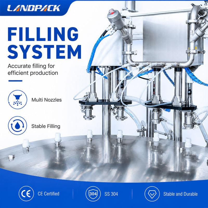 Automatic Spout Pouch Filling Machine | Liquid Spout Pouch Filling and Capping Machine