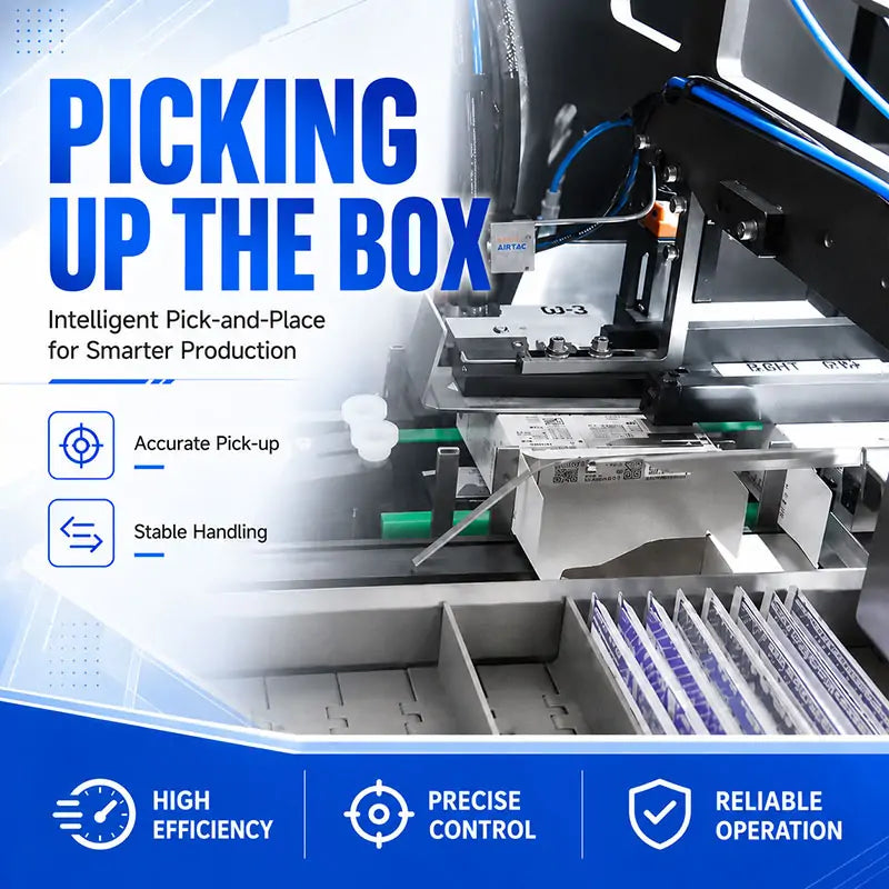 Automatic Multi-Track Stick Powder Packing, Cartoning, Case Packing, Shrink Wrapping and Palletizing Line