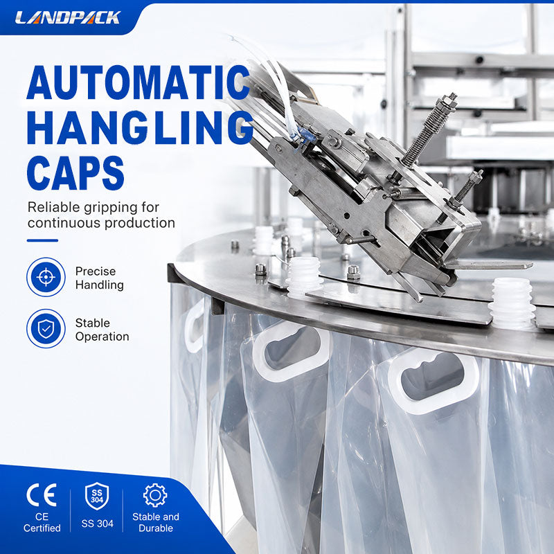 Automatic Spout Pouch Filling Machine | Liquid Spout Pouch Filling and Capping Machine