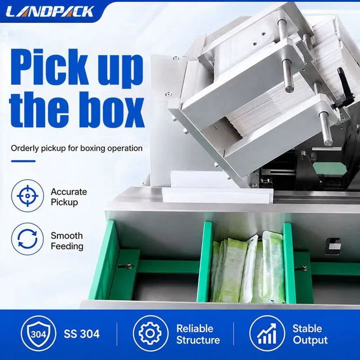 High-Speed Multi-Lane Stick Pack Filling Counting and Cartoning Line