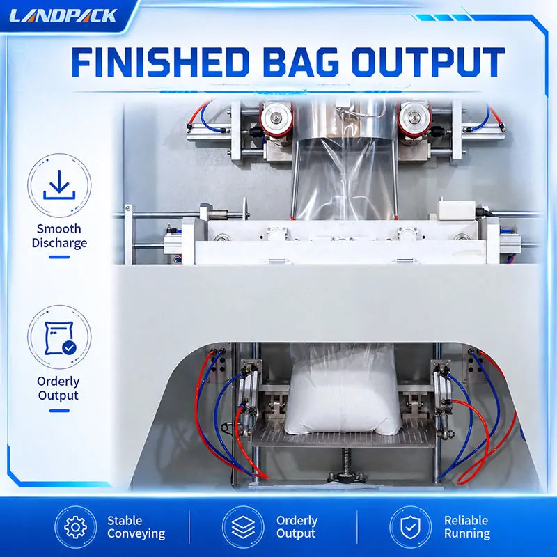 Automatic Detergent Washing Powder Gusset Bag Packaging Machine with Hole Puncher