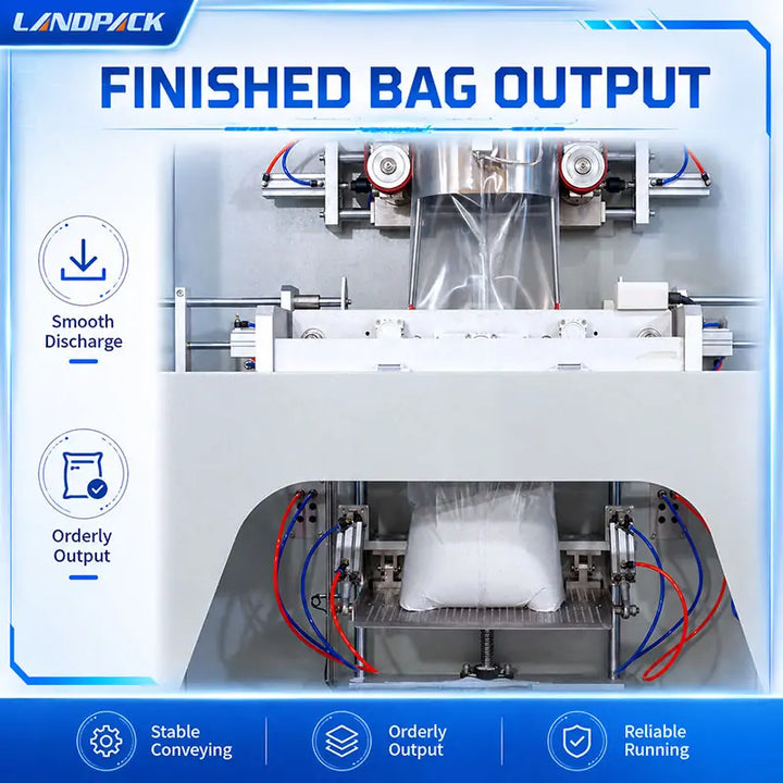 Automatic Detergent Washing Powder Gusset Bag Packaging Machine with Hole Puncher