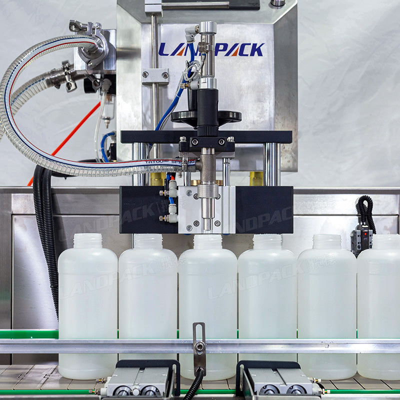 High Precision Gear Pump Hand Sanitizer Bottle Filling Machine