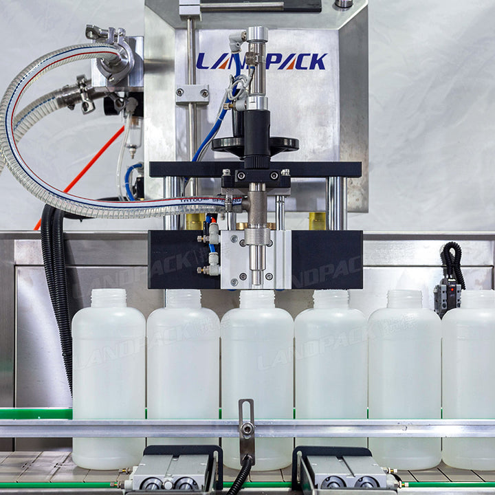 High Precision Gear Pump Hand Sanitizer Bottle Filling Machine