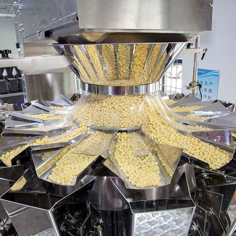 Automatic Fertilizer Premade Pouch Packing Machine With Multihead Weigher