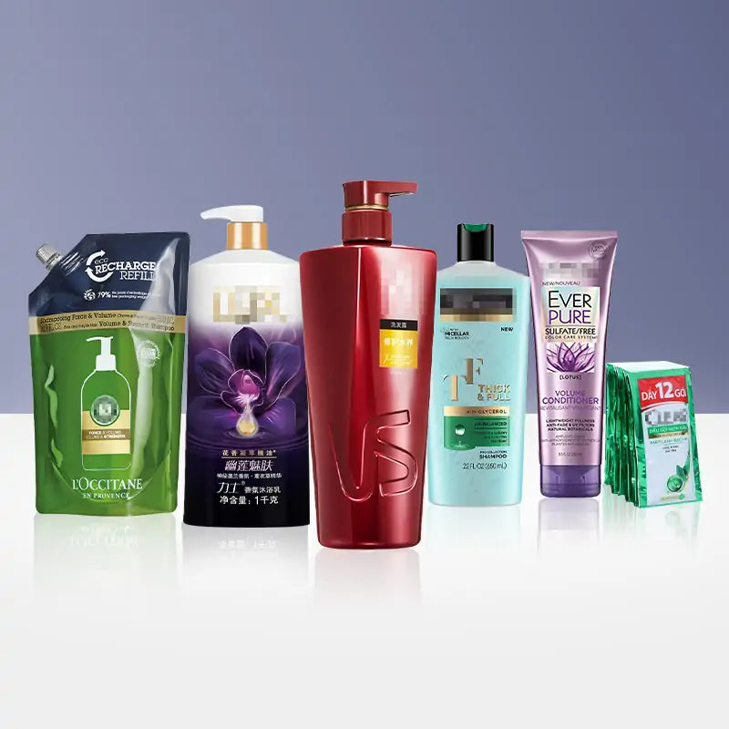 shampoo packaging