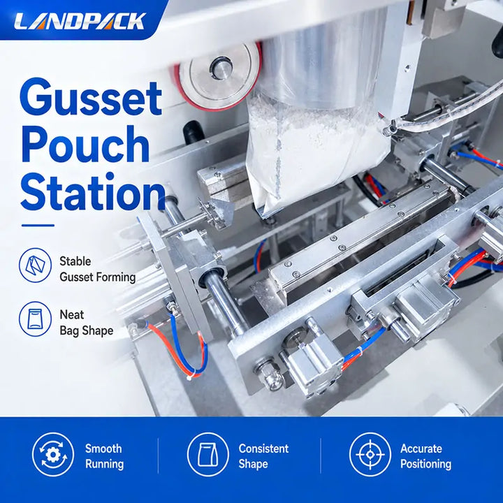 Automatic Detergent Washing Powder Vertical Gusset Bag Packing Machine