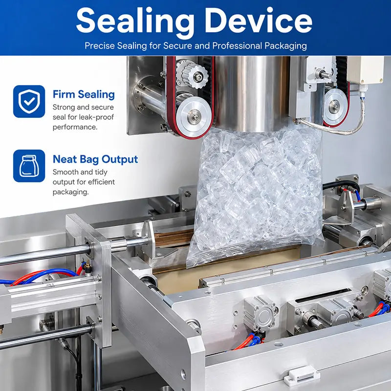 Automatic Ice Cube Packaging Machine Vertical Pouch Packing Machine