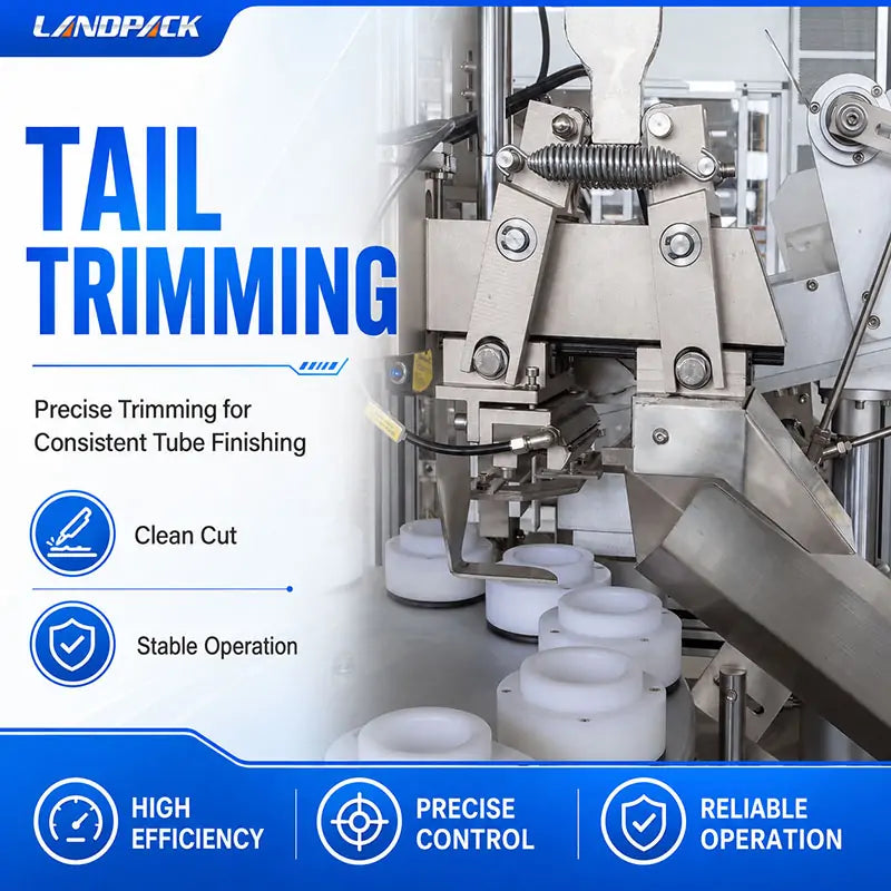 High-Speed Toothpaste Plastic and Laminated Tubes Filling Sealing Machine