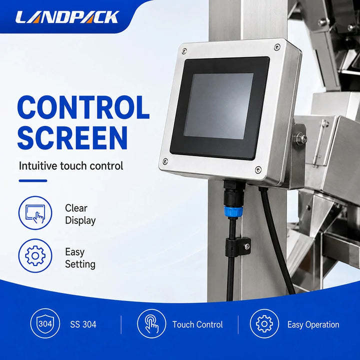 High-Accuracy Cannabis Flower Packaging Machine Granule Automatic Weighing Filling Machine