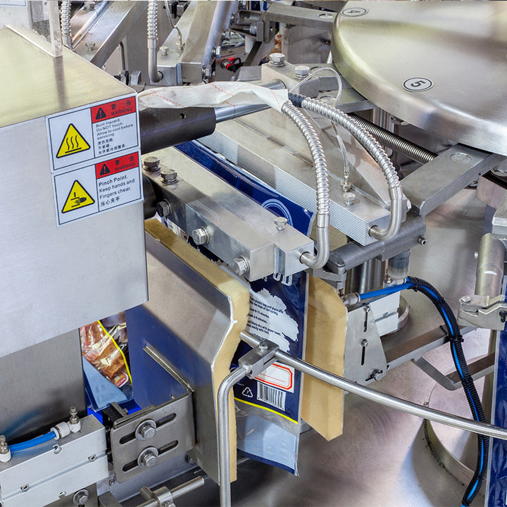 Multi-function Premade Pouch Rotary Packing Machine For Fertilizer/ Vermicompost
