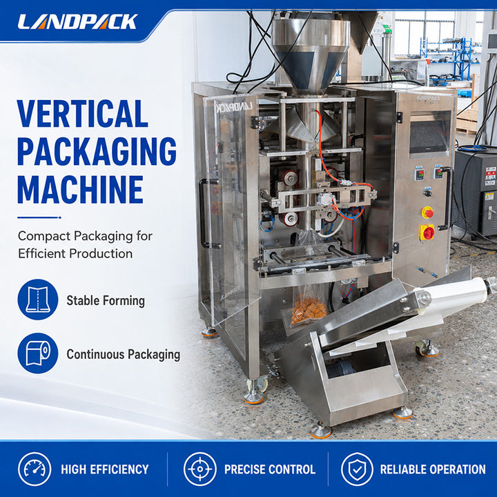 Rotary 8-Station Premade Pouch Packaging Machine & Vertical Packaging Machine System Shared Platform