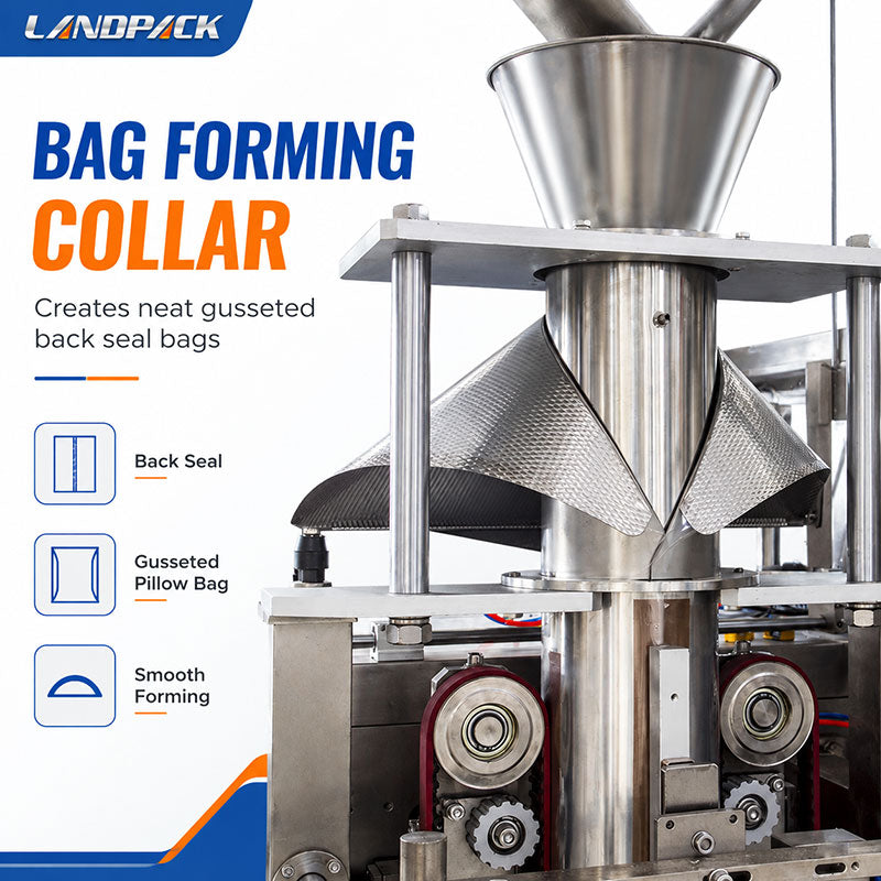 Automatic Vertical Pouch Packing Machine Granule Gusset Bags Packaging Machine