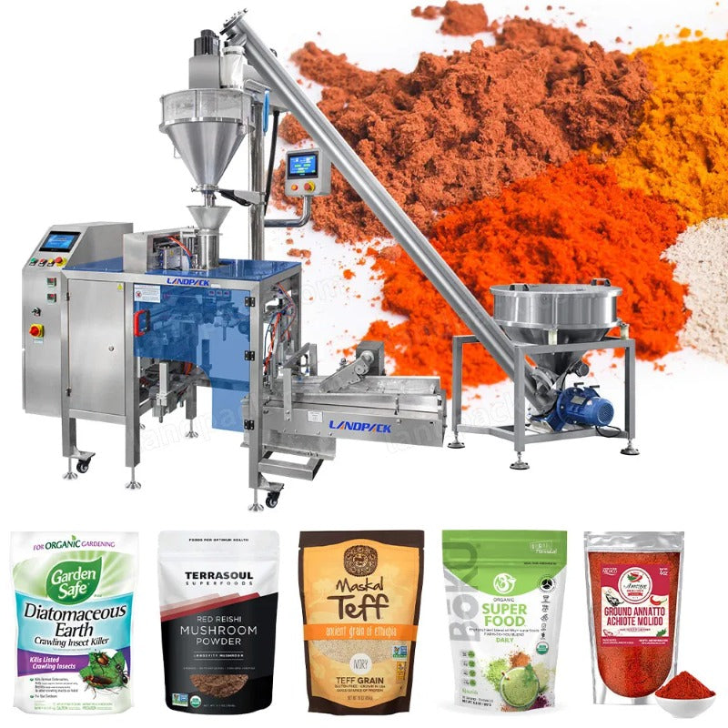 Automatic Mini Doypack Powder Packaging Machine For Milk Powder Protein Powder Spice Powder