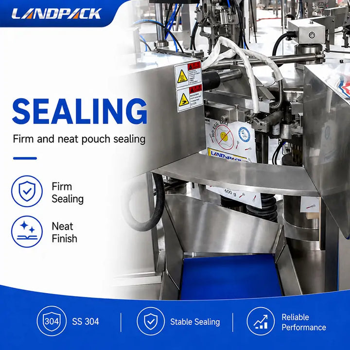 Multi Heads Linear Weigher Rotary Doypack Machine for Granular and Powder Mixing Packaging