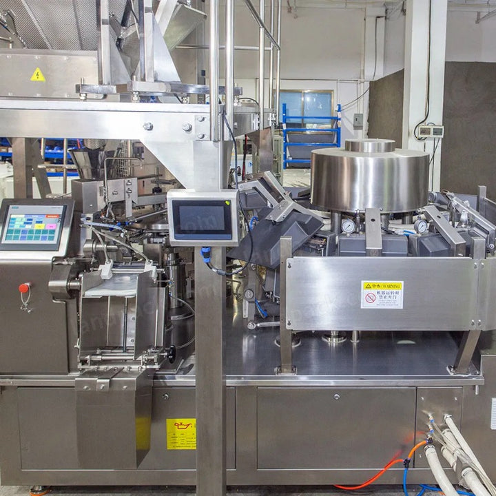 Automatic Garlic Rotary Vacuum Premade Pouch Packing Machine