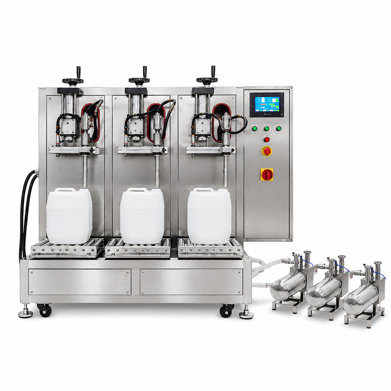Big Vat Quantitative Liquid Filling Machine For Organic Fertilizer