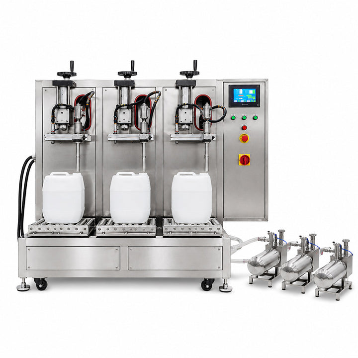 Big Vat Quantitative Liquid Filling Machine For Organic Fertilizer
