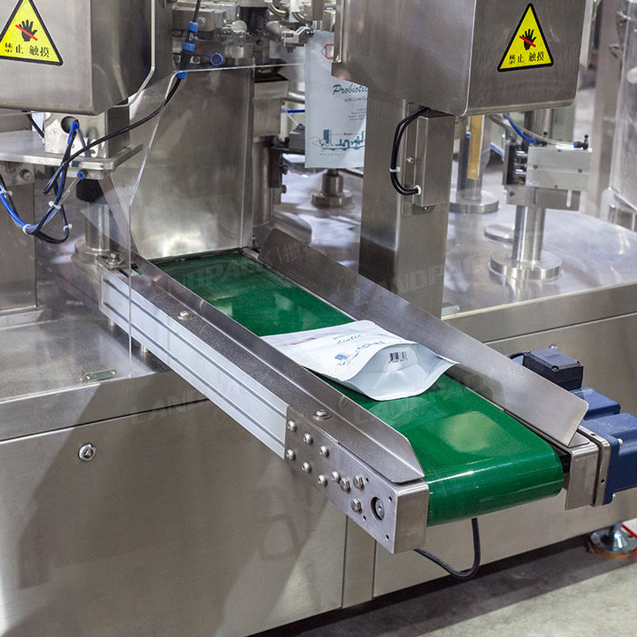 Fully Automatic Milk Powder Rotary Filling Doypack Machine Line