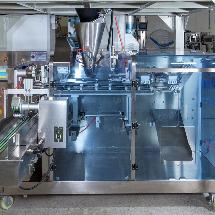 Automatic Granule Dry Fruit Nut Premade Stand Up Pouch Weighing Packing Machine