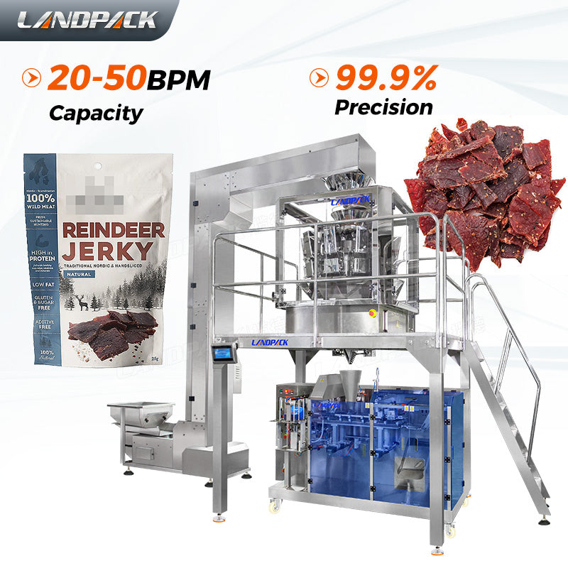 Automatic Beef Jerky Horizontal Pouch Packing Machine