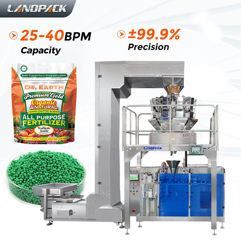 Automatic Fertilizer Premade Pouch Doypack Packing Machine