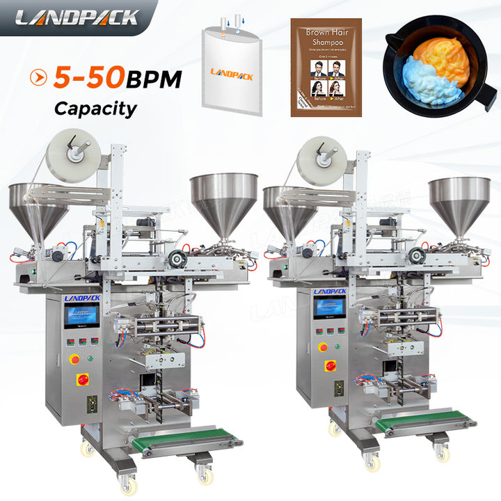 Shampoo Sachet Packing Machine | 4 Side Sealing Pouch Vertical Packing Machine