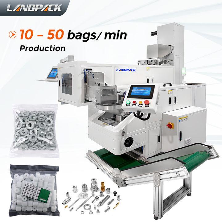 Fastener Plastic Hardware Visual Counting Packing Machine