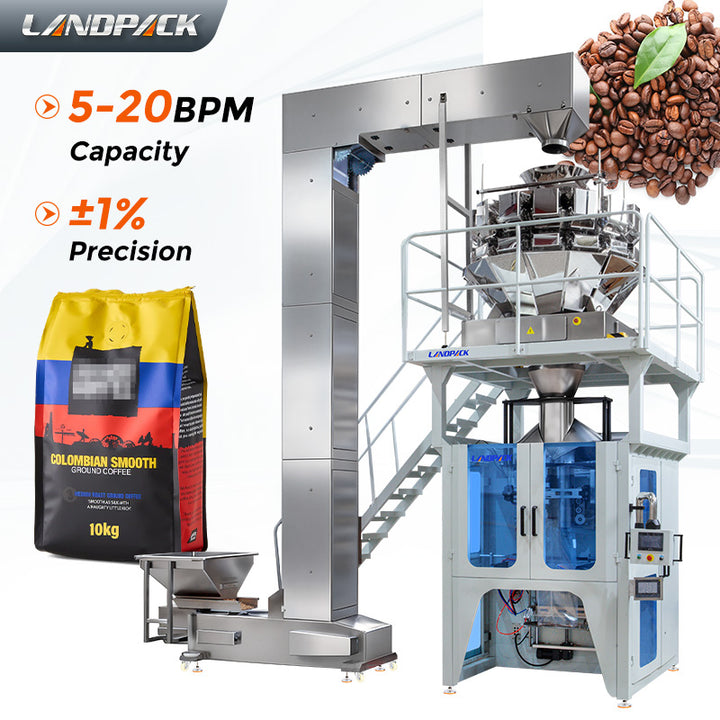 Automatic Coffee Packaging Machine with Degassing Valve Device