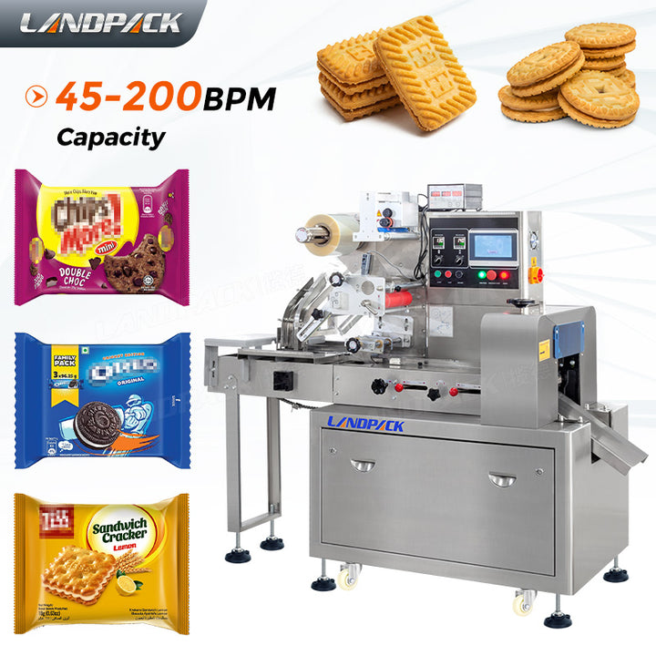 Automatic Biscuit Packing Machine Bakery Packing Machine