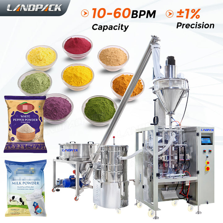 Flour Packing Machine Vertical Powder Packaging Machine with Industrial Vacuum