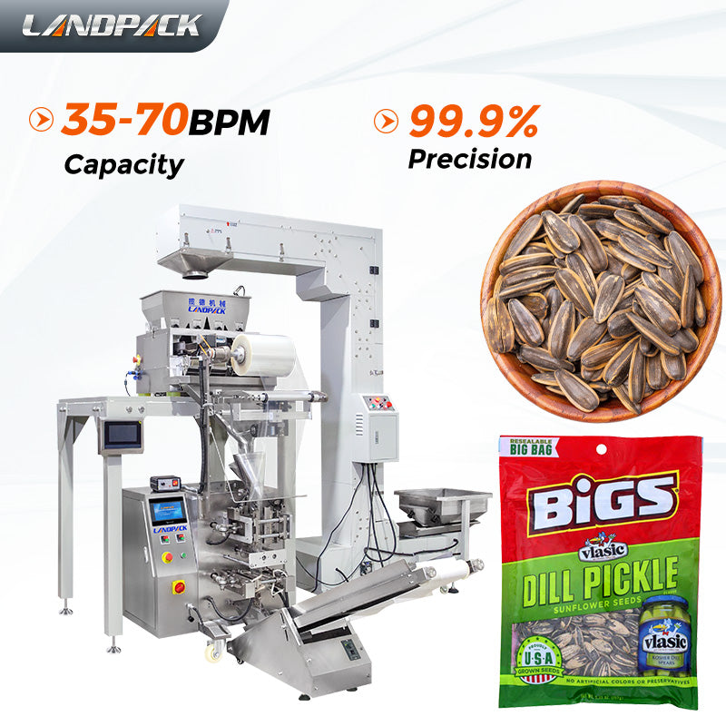 High Precision Linear Weighing Packing Machine For Nut Cashew Beans