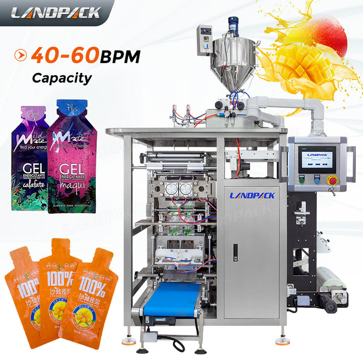 Automatic Juice Shaped Pouch Packing Machine | Multi Track Packaging Machine