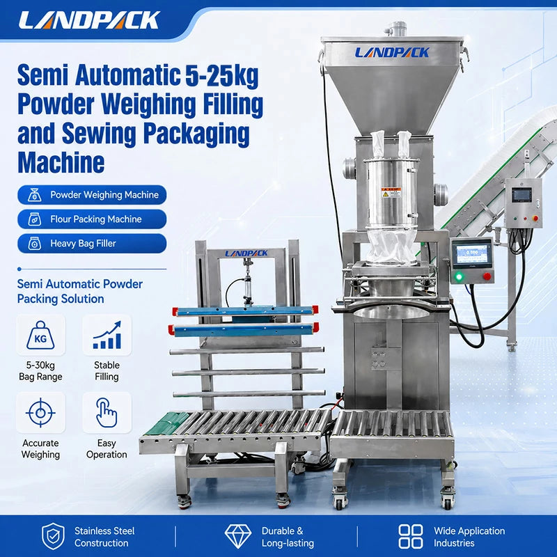 Fully Automatic Powder 25 kg 30 kg Big Bag Filling Sealing Machine