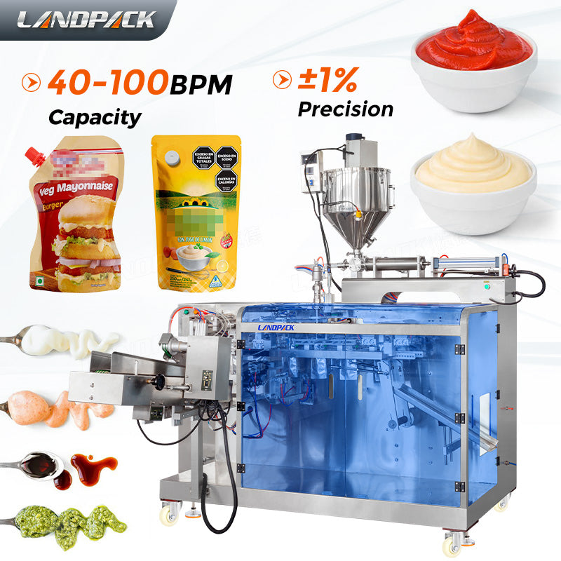 Pickles Achar Packing Machine | Automatic Premade Zipper Pouch Packaging Machine