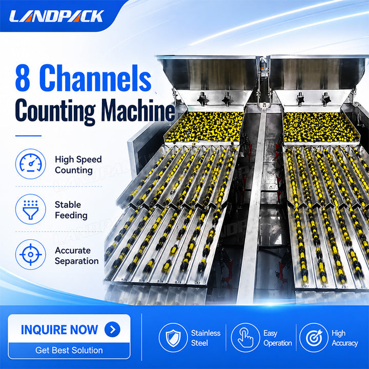 Automatic Pharmaceutical Bottle Packaging Line Tablet Drug Medicine Packaging Machine