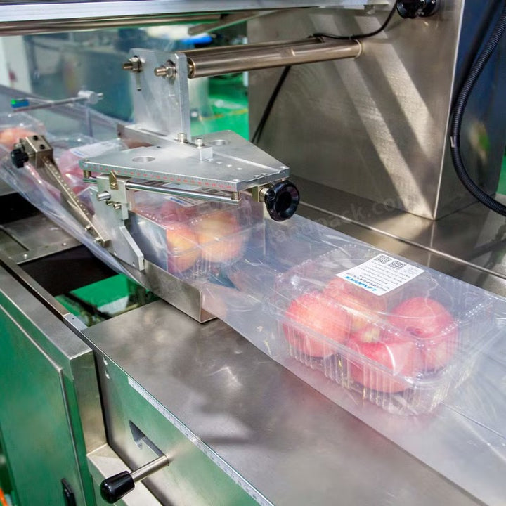 Automatic Reciprocating Vegetable and Fruit Flow Wrapping Machine