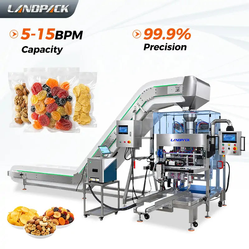 Automatic Mini Doypack Packaging Machine Premade Pouch Vacuum Filling Sealing Machine for Dried Chili