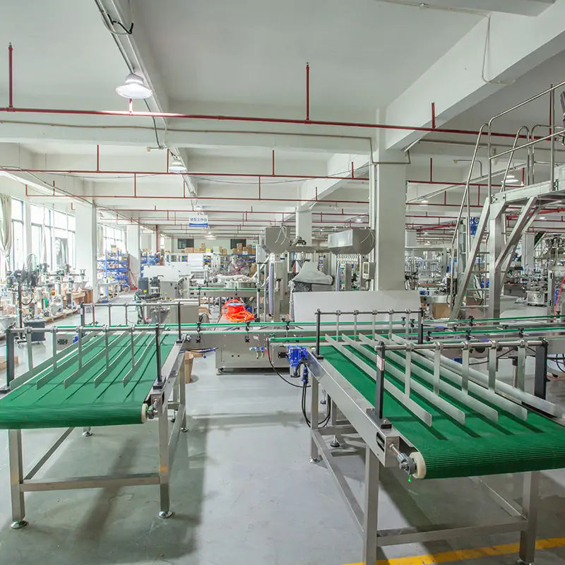 Automatic Coffee Bean Bottle Rotary Filling Capping Sealing Labeling Machine Line