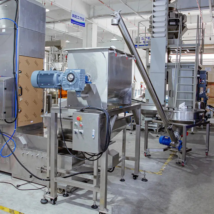 Automatic Detergent Powder Pouch Filling and Sealing Packing System with Four VFFS Machines