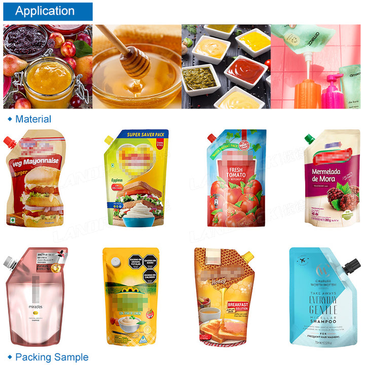 Pickles Achar Packing Machine | Automatic Premade Zipper Pouch Packaging Machine